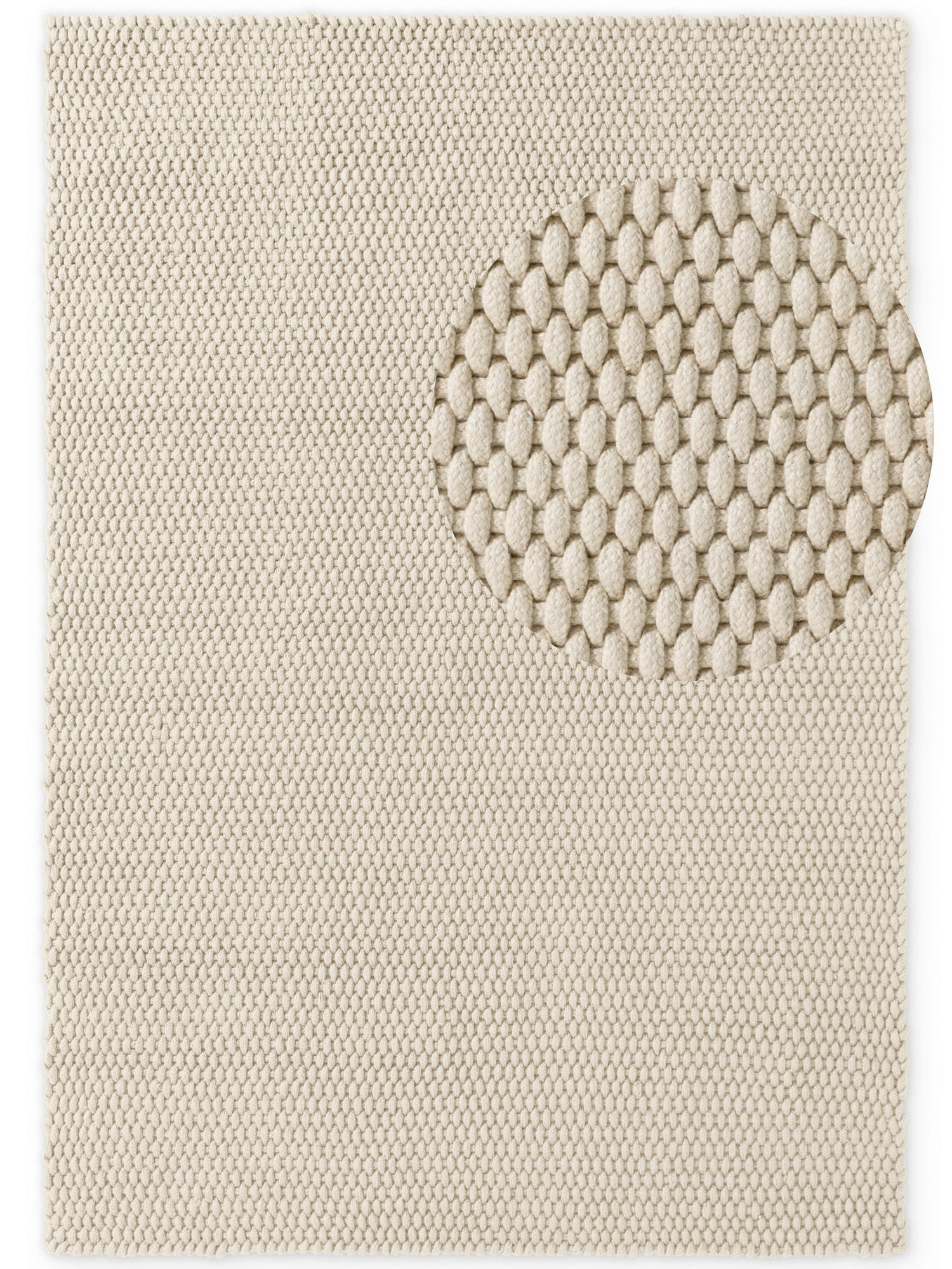 HANDWEBTEPPICH 80/150 cm Southwark Creme  - Creme, Basics, Textil (80/150cm) - Ted Baker
