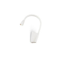 LED-WANDLEUCHTE Goose AP Bianco 6/18,5/30 cm   - Weiß, Design, Kunststoff/Metall (6/18,5/30cm) - Ideal Lux
