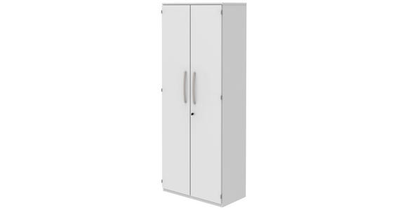 AKTENSCHRANK Weiß - Weiß, KONVENTIONELL, Holzwerkstoff (80/217,4/43cm) - Moderano