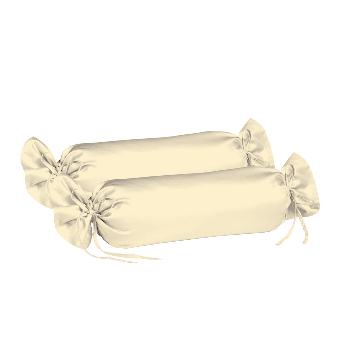 NACKENROLLENBEZUG 2er-Set COLOURS  - Beige, Basics, Textil (40/15cm) - Fleuresse