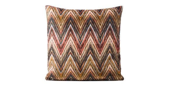 ZIERKISSEN 50/50 cm - Terracotta, Basics, Textil (50/50cm) - Novel