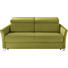 SCHLAFSOFA in Textil Grün - Silberfarben/Grün, KONVENTIONELL, Holz/Textil (185/100/100cm) - Bali SCHLAFSOFA in Textil Grün - Silberfarben/Grün, KONVENTIONELL, Holz/Textil (185/100/100cm) - Bali