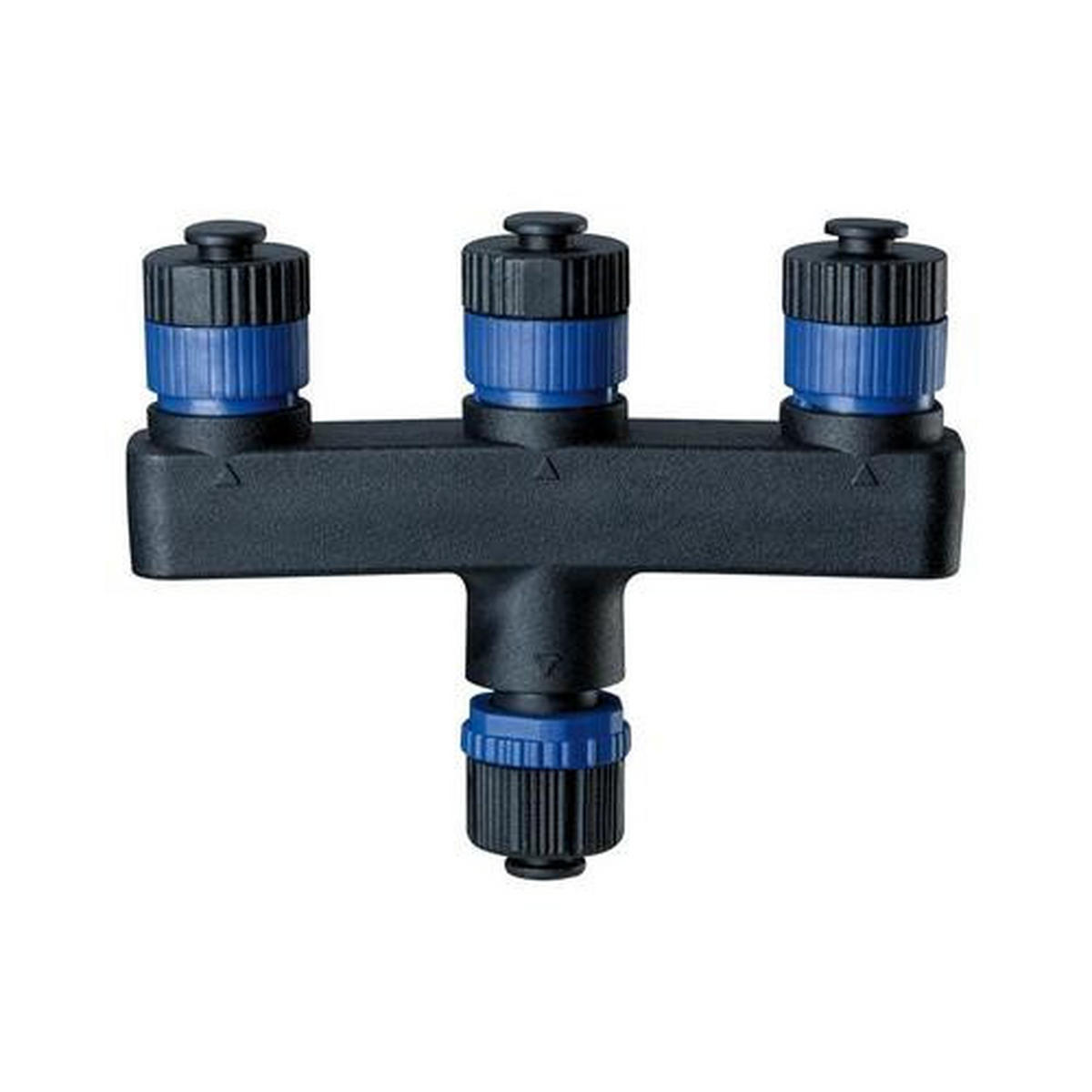 VERTEILER - Schwarz, Basics, Kunststoff (9,4/7,5cm) - Paulmann