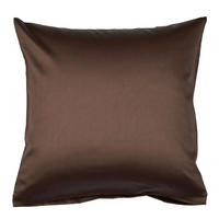 KOPFKISSENBEZUG Giacomo 80/80 cm  - Dunkelbraun, Basics, Textil (80/80cm) - Janine