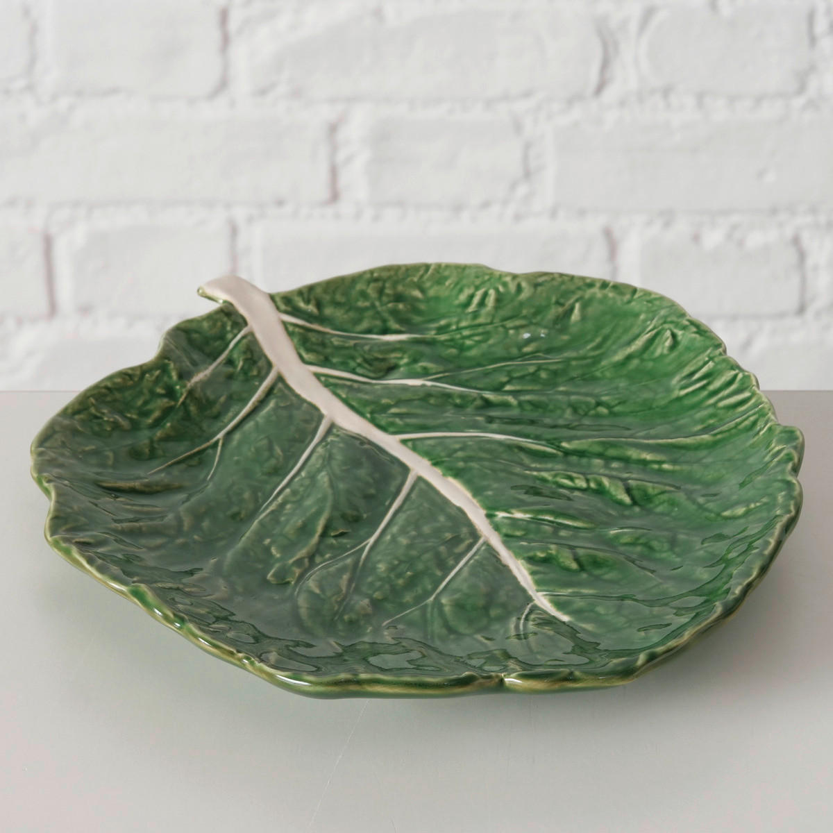 SCHALE   - Grün, Basics, Keramik (22,5/21/3cm)