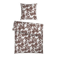 BETTWÄSCHE 2-teilig Satin 135/200 cm  - Braun, Textil (135/200cm) - Bio:Vio