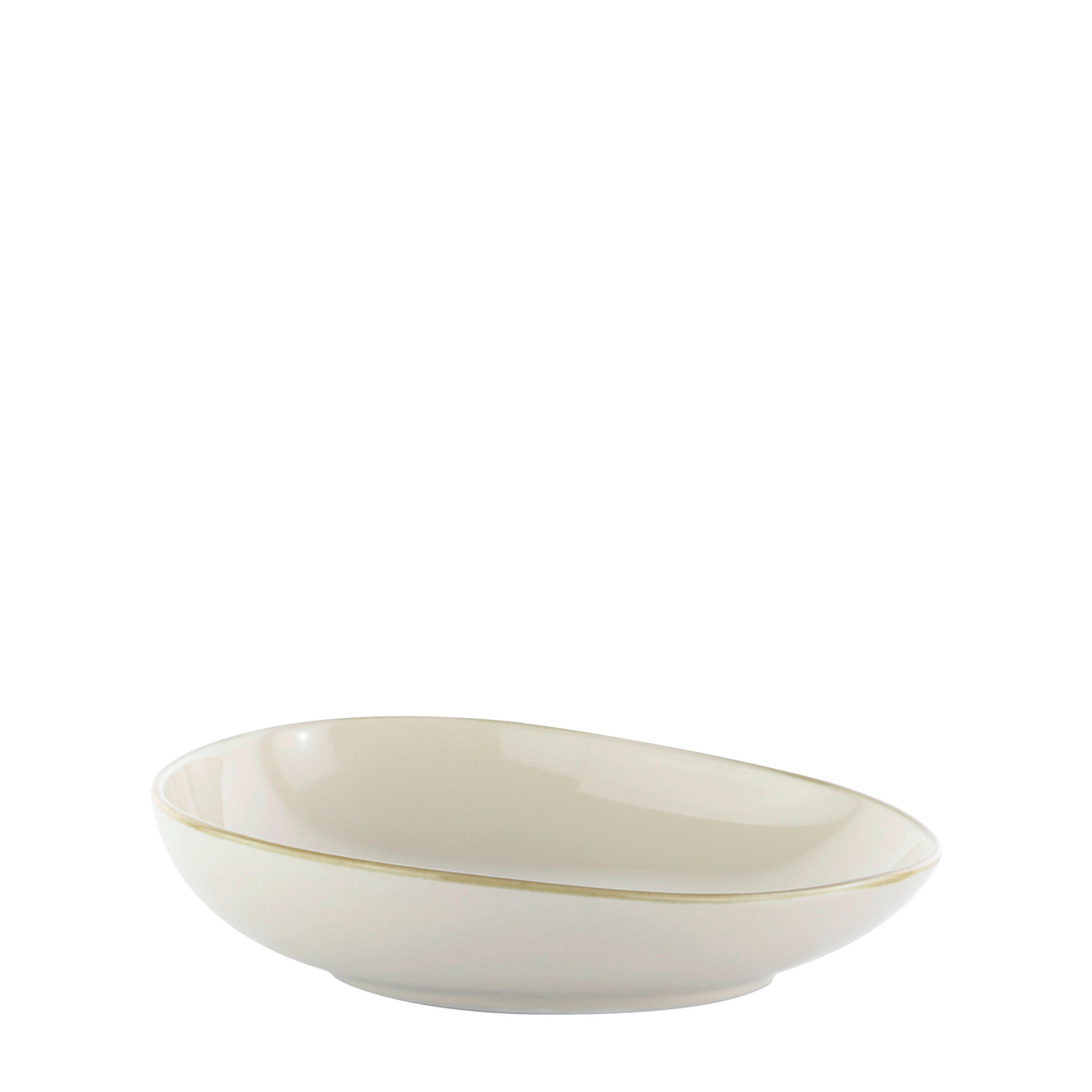 GOURMETTELLER AQUA SABBIA   23/19,5 cm   - Beige, Trend, Keramik (23/19,5cm) - Novel