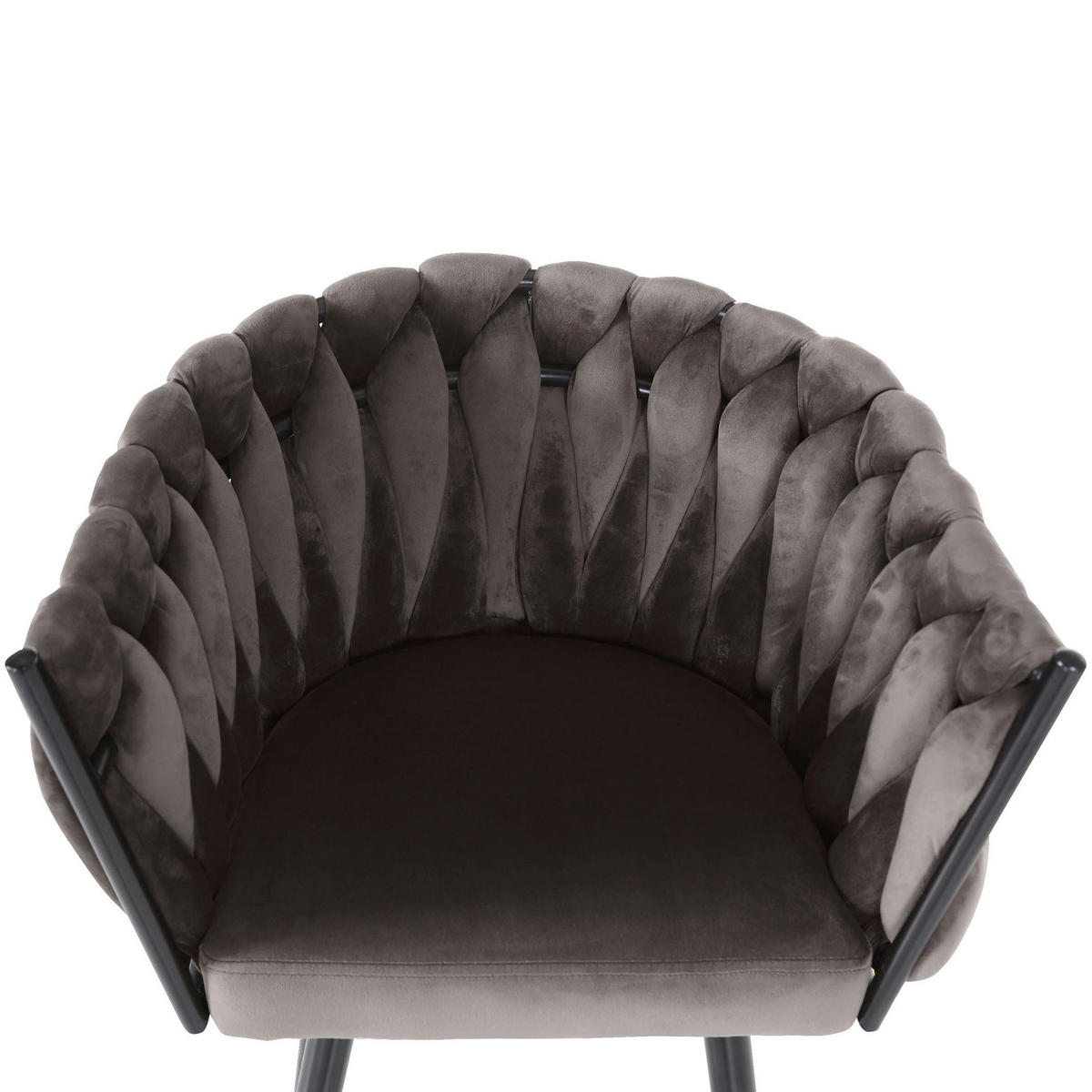 Scaun de bar in antracit  - antracit, Lifestyle (57/110/61cm) - Ambia Home