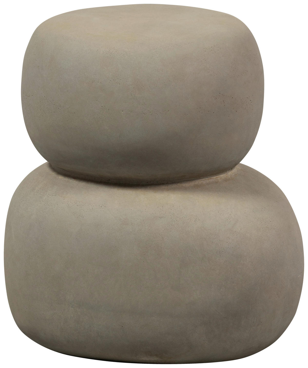 COUCHTISCH Oda Glasfaser 41/35/47 cm organisch Graugrün  - Graugrün, Design, Glas (41/35/47cm) - Livetastic