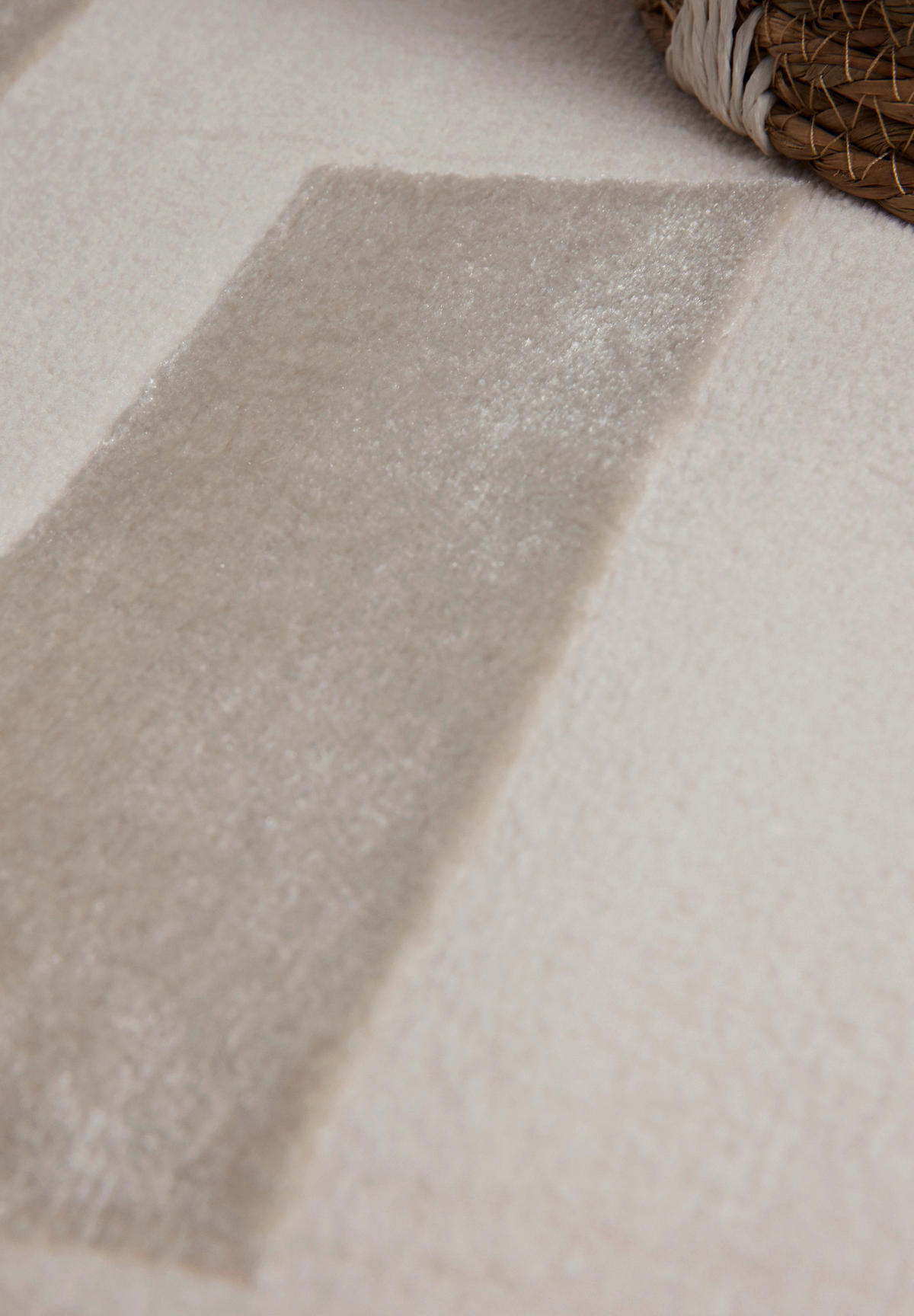WEBTEPPICH 160/235 cm Perles Creme, Grau  - Creme/Grau, Design, Kunststoff (160/235cm) - Elle Decoration