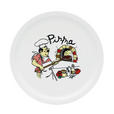 PIZZATELLER MIA CUCINA  30 cm   - Multicolor/Weiß, Basics, Keramik (30cm) - Boxxx