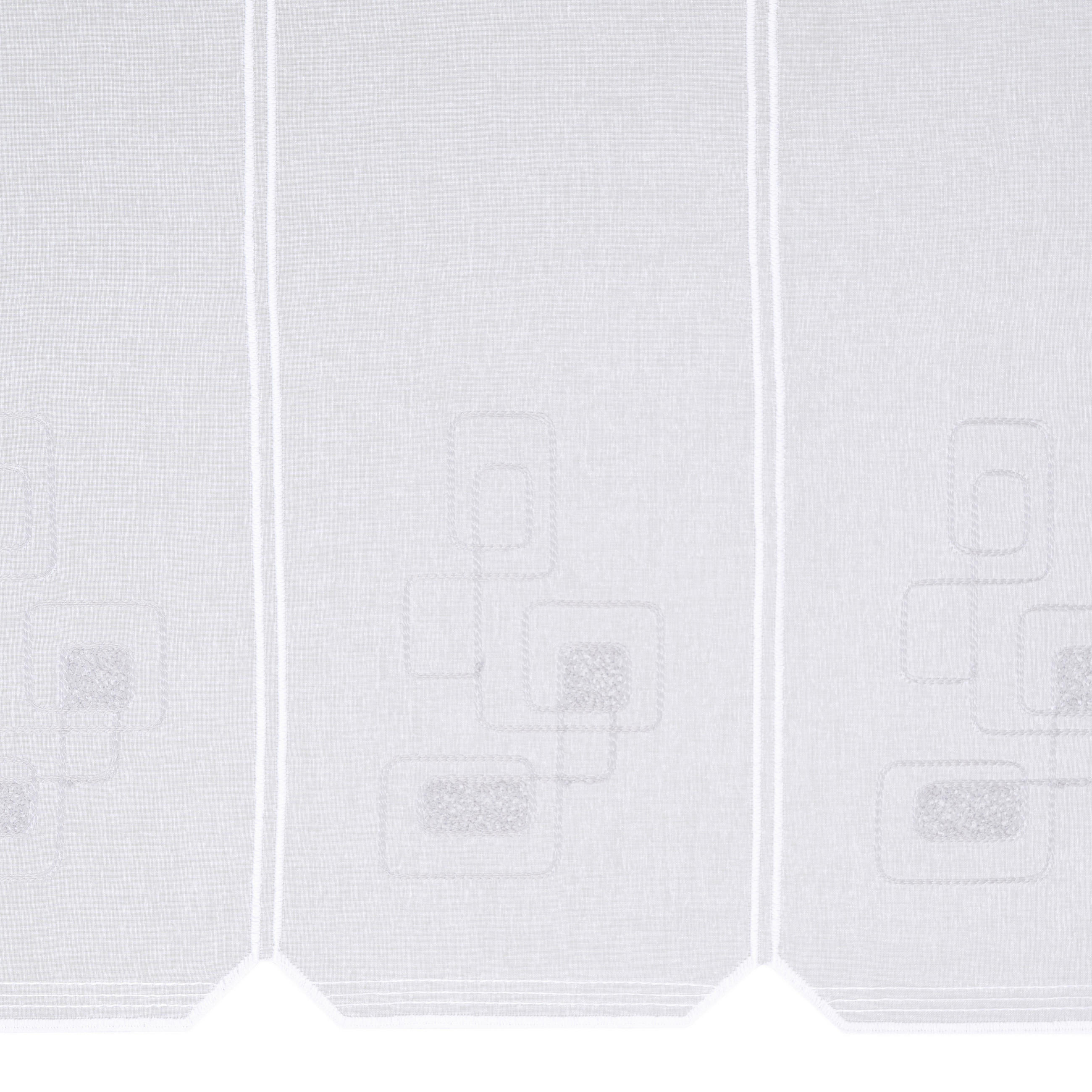 KURZGARDINE 60 cm   - Hellgrau, KONVENTIONELL, Textil (60cm) - Esposa
