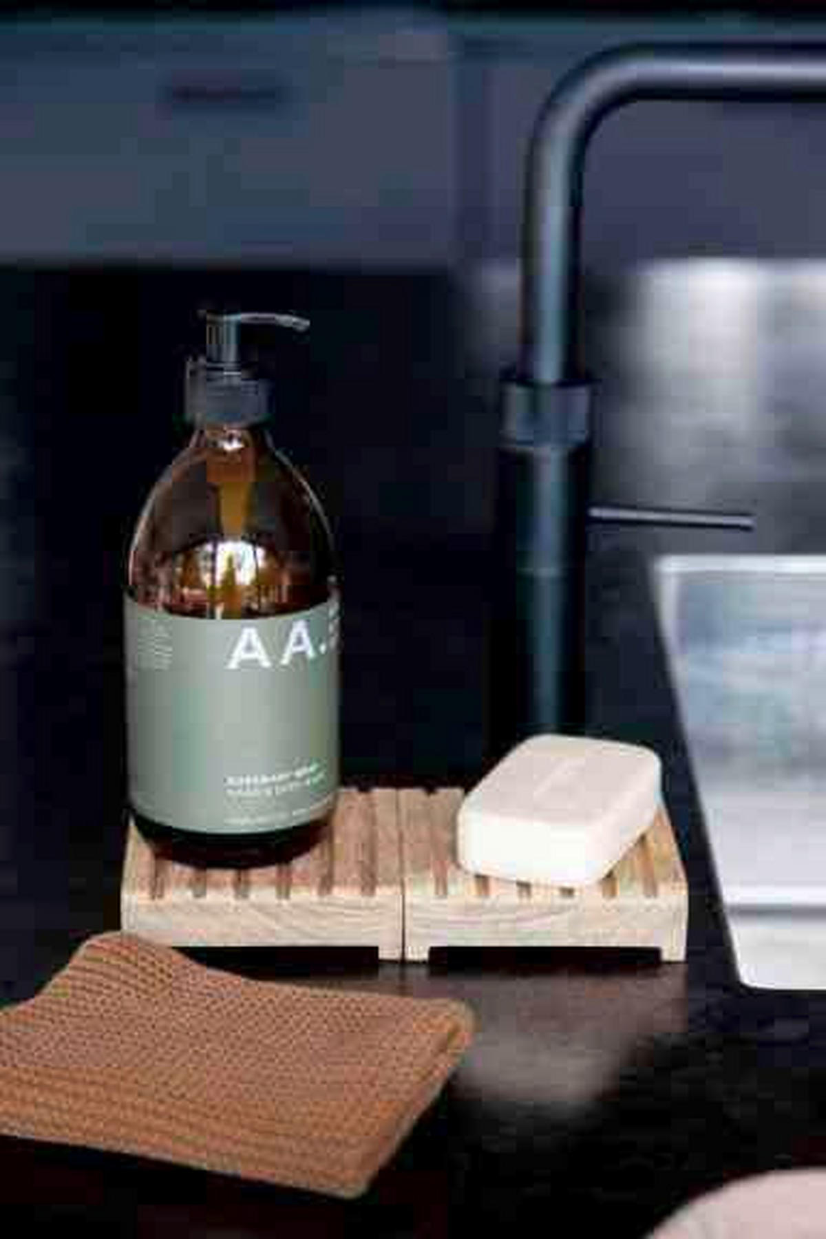 SEIFENSCHALE Holz  - Naturfarben/Teakfarben, Design, Holz (10/3/10cm) - Livetastic