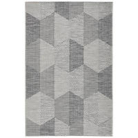 OUTDOORTEPPICH 160/230 cm Alvat Creme, Schwarz  - Creme/Schwarz, Design, Textil (160/230cm) - Novel