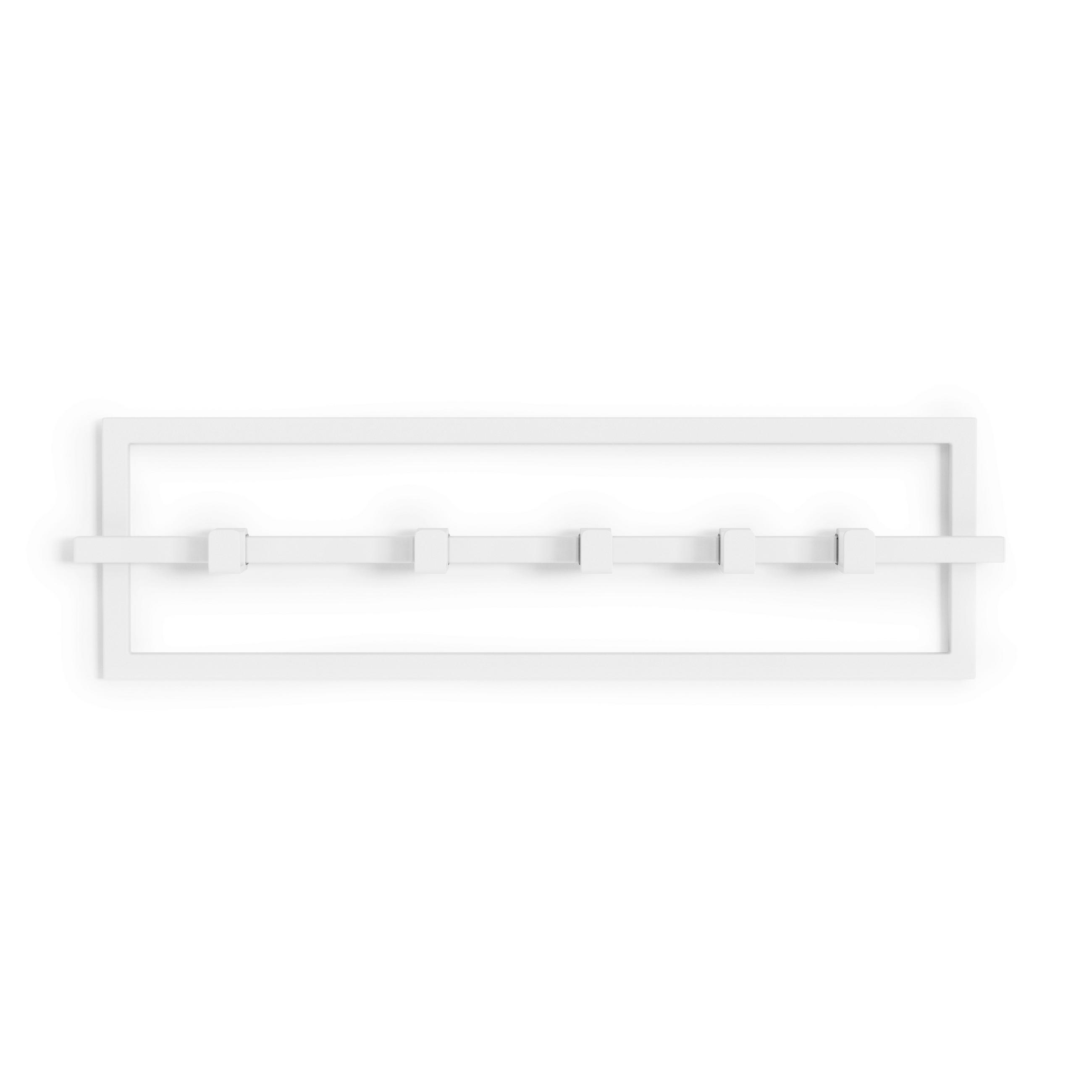 WANDGARDEROBE  in Weiß  - Weiß, Basics, Metall (53/15/6cm) - Umbra