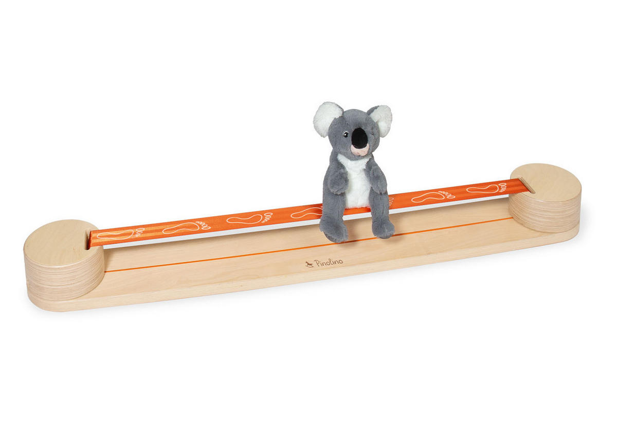 SLACKLINE-SET - Naturfarben, Basics, Holz (115/15/11cm) - Pinolino