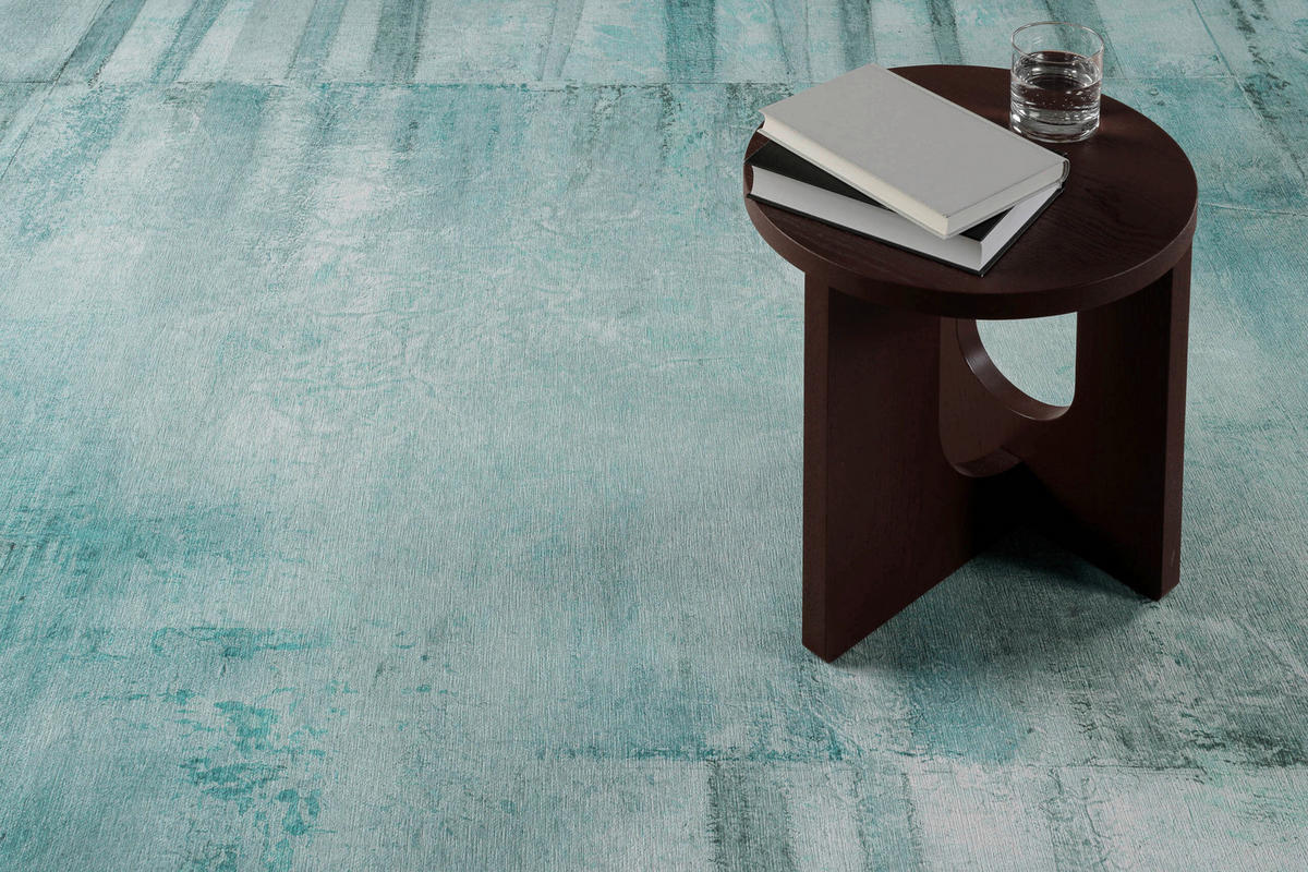 FLACHWEBETEPPICH  Wohnzimmer 70/120 cm Maui Türkis, Pastellblau rechteckig  - Türkis/Pastellblau, KONVENTIONELL, Textil (70/120cm) - Esprit