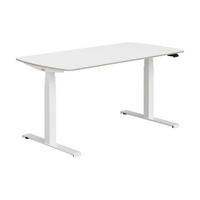 IFJÚSÁGI ÍRÓASZTAL  - fehér, Basics, faalapú anyag/fém (150/75/62-127cm) - Paidi