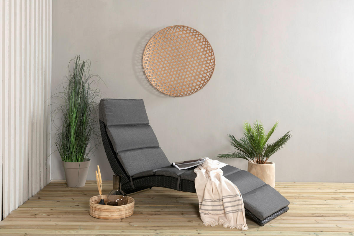 SOLSÄNG   64/84/158 cm  - svart, Klassisk, plast (64/84/158cm) - Gardenson