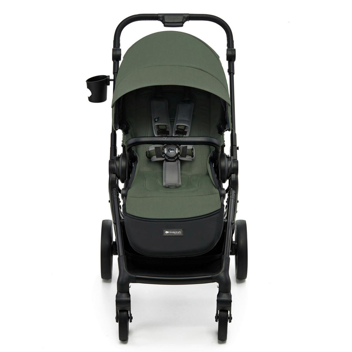 BUGGY Yoxi  - Olivgrün, Basics, Kunststoff/Textil (59/91/106cm) - Kinderkraft