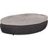 HOCKER in Textil Grau, Schwarz - Schwarz/Grau, Design, Kunststoff/Textil (155/47/78cm) - Hom`in HOCKER in Textil Grau, Schwarz - Schwarz/Grau, Design, Kunststoff/Textil (155/47/78cm) - Hom`in
