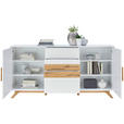 SIDEBOARD  in 178/89/40 cm  - Eichefarben/Weiß, Design, Holz/Holzwerkstoff (178/89/40cm) - Xora