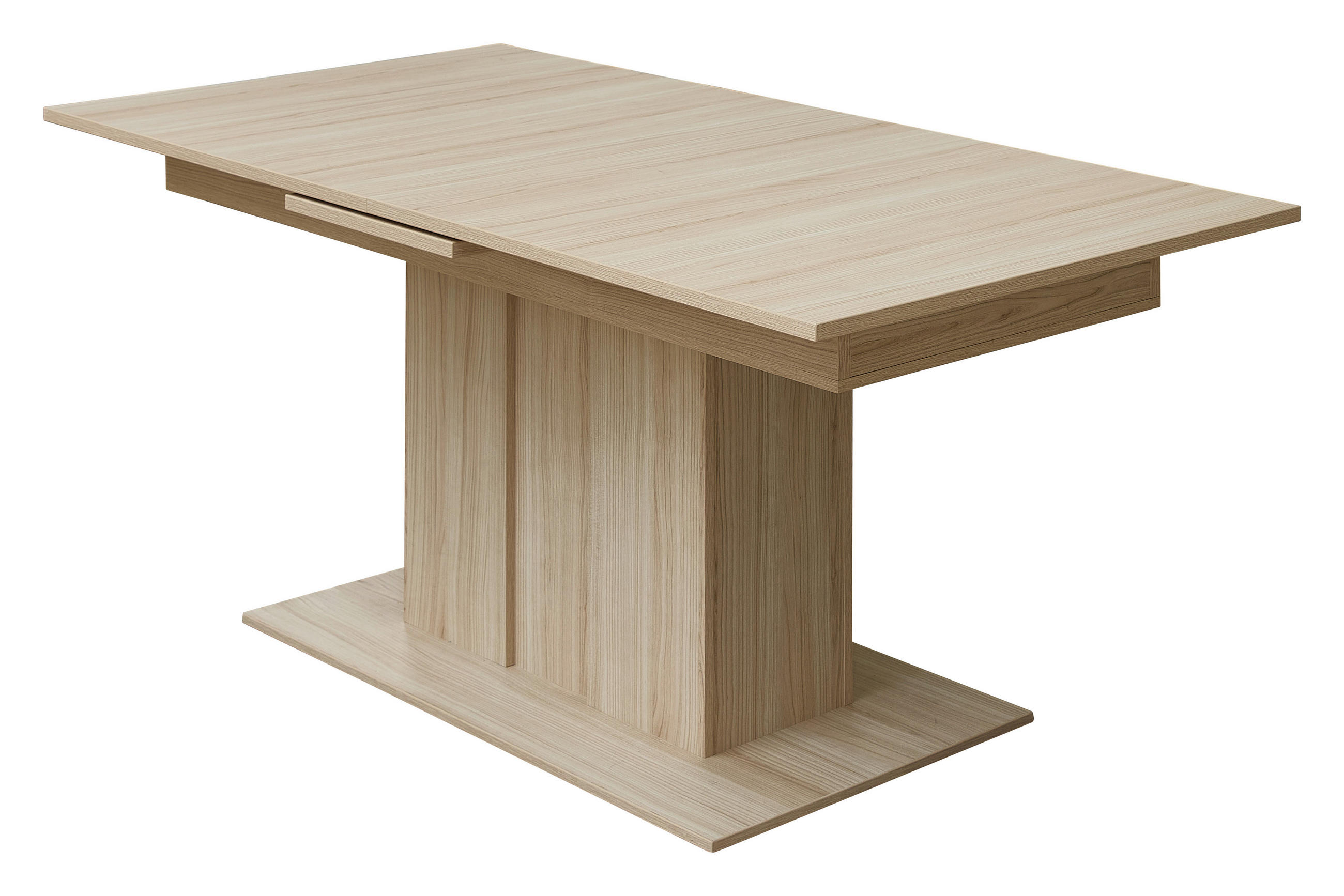 ÉTKEZŐASZTAL - tölgyfa színű, Modern, faalapú anyag (180-220/77/90cm) - Hom`in