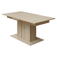ÉTKEZŐASZTAL - tölgyfa színű, Modern, faalapú anyag (180-220/77/90cm) - Hom`in