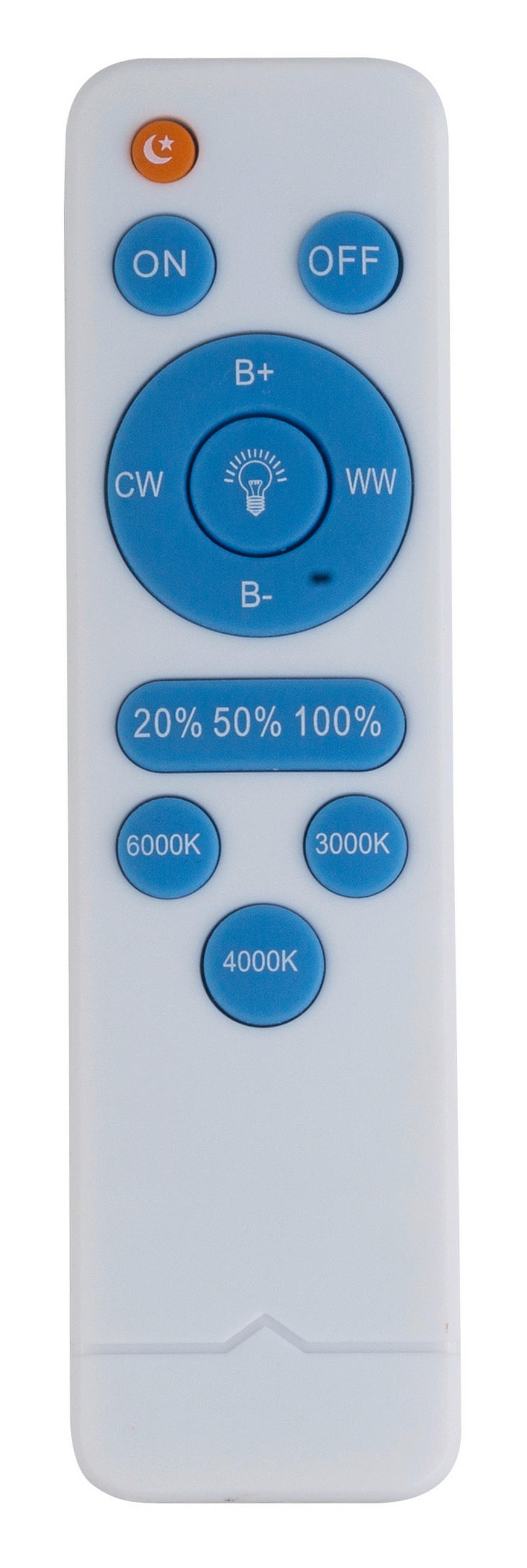 LED-DECKENLEUCHTE 28 W  51/12 cm    - Klar/Weiss, Konventionell, Kunststoff/Metall (51/12cm) - Globo