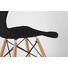 STUHL Schwarz - Buchefarben/Schwarz, MODERN, Holz/Kunststoff (51/44/79cm)