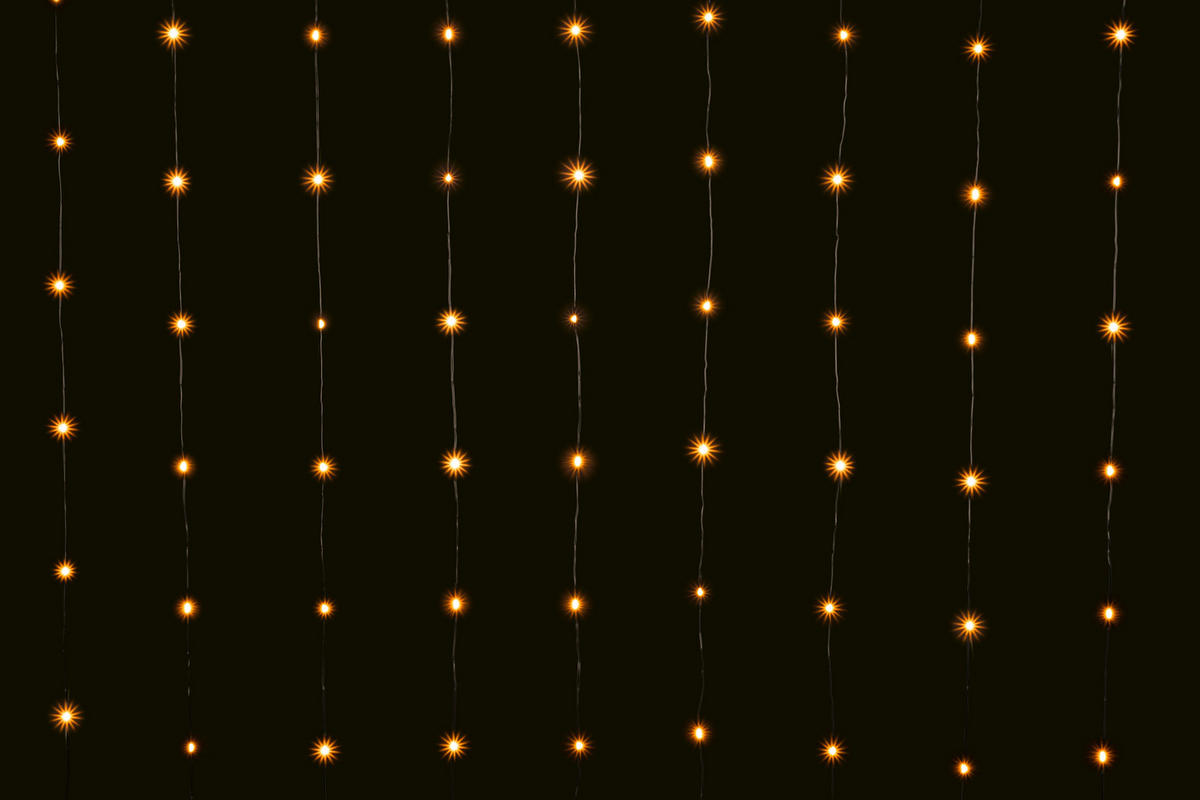 LICHTERVORHANG - Trend, Metall (120/220cm)