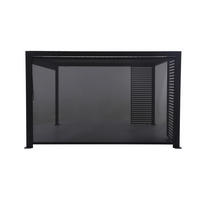 PERGOLA-ROLLO 371/231,5/9 cm   - Anthrazit, Basics, Metall (371/231,5/9cm) - Gardenson