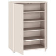 SCHUHSCHRANK Alice Springs  in 74,5/99,1/34,9 cm  - Sandfarben/Grau, MODERN, Holzwerkstoff/Kunststoff (74,5/99,1/34,9cm) - Xora