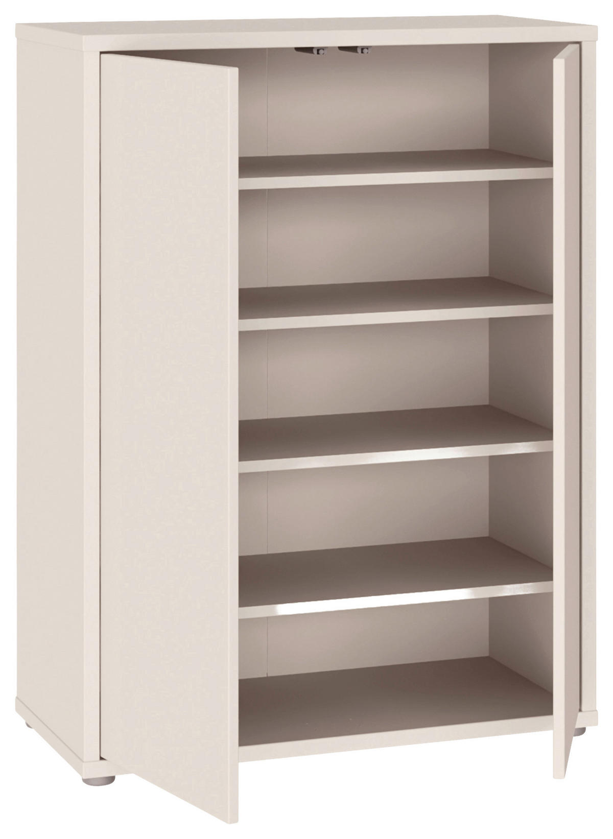 SCHUHSCHRANK Alice Springs 74,5/99,1/34,9 cm  - Sandfarben/Grau, Modern, Holzwerkstoff/Kunststoff (74,5/99,1/34,9cm) - Xora