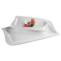 PLATTE LA MUSICA     - Weiß, Basics, Keramik (38,5/23,9/7cm) - Mäser