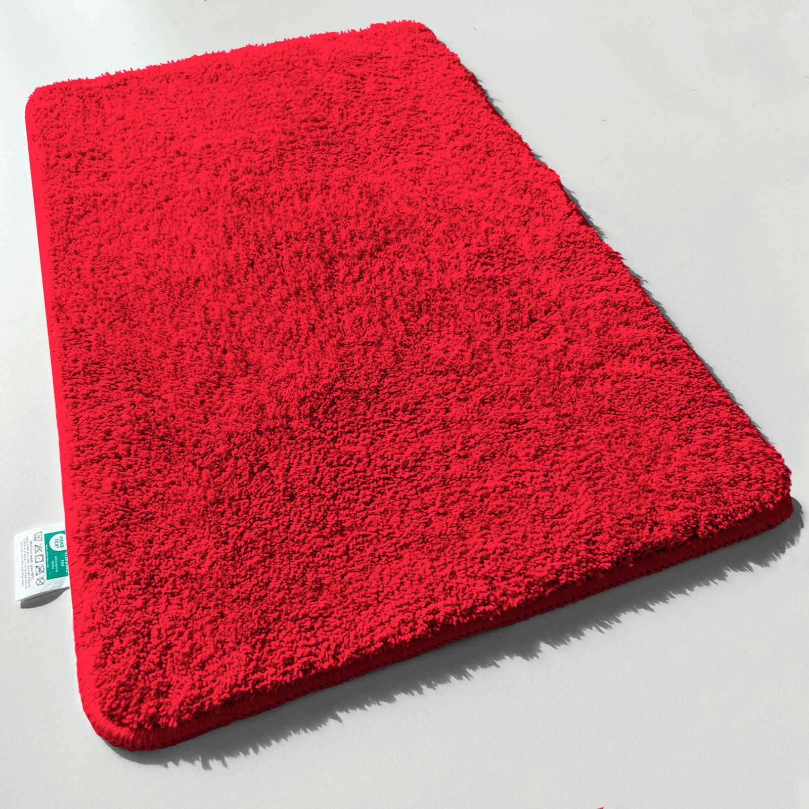 Floordirekt Badematte Sky Rot 70x120 cm