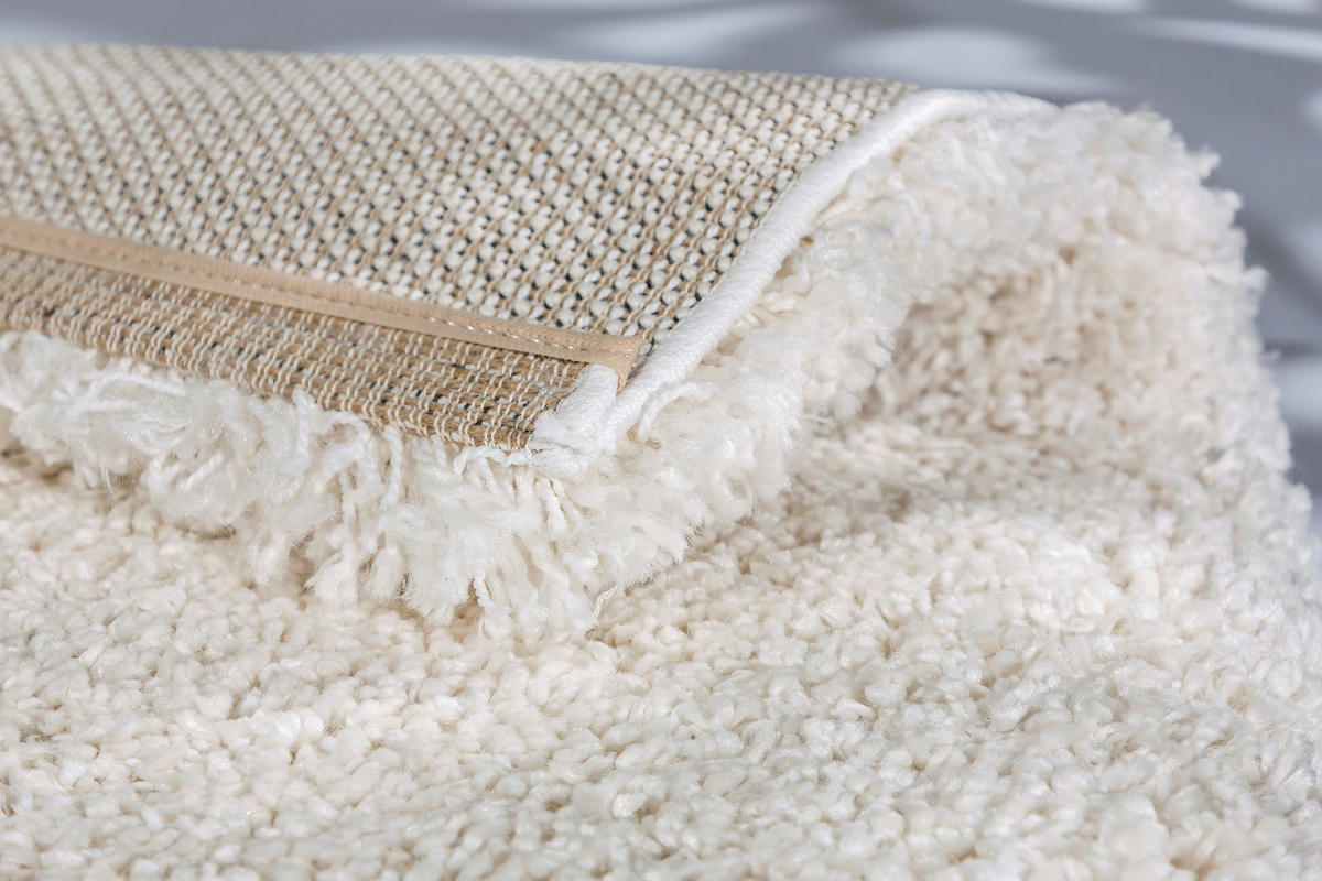 HOCHFLORTEPPICH 160/230 cm Savage Creme  - Creme, KONVENTIONELL, Textil (160/230cm) - Schöner Wohnen