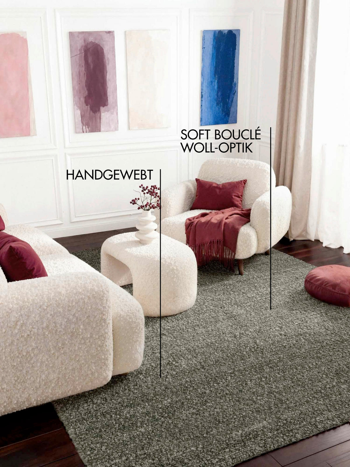 WEBTEPPICH 200/290 cm Notting Hill Dunkelgrün  - Dunkelgrün, Basics, Textil (200/290cm) - Ted Baker