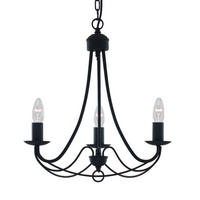 LESTENEC  Maypole      46/100 cm      E14 - črna, Trendi, kovina (46/100cm)