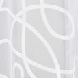 SCHLAUFENVORHANG transparent  - Weiß, KONVENTIONELL, Textil (140/245cm) - Boxxx
