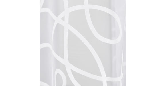 SCHLAUFENVORHANG transparent - Weiß, KONVENTIONELL, Textil (140/245cm) - Boxxx