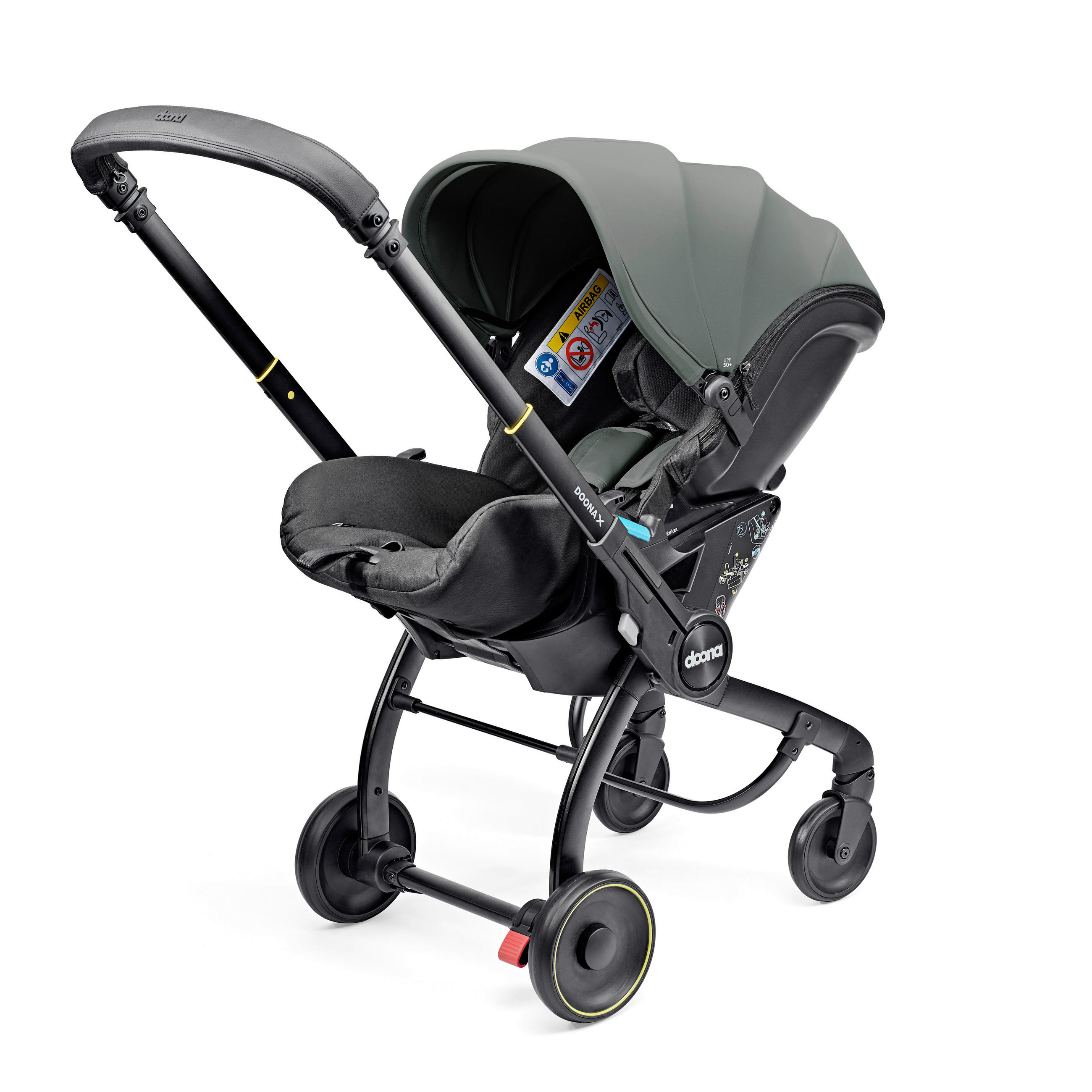 Doona Babyschale Doona X Waldgrün 44x45.6x72.3 cm