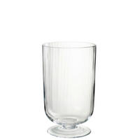 WINDLICHT - Transparent, Basics, Glas (22,5/22,5/39cm) - Ambia Home