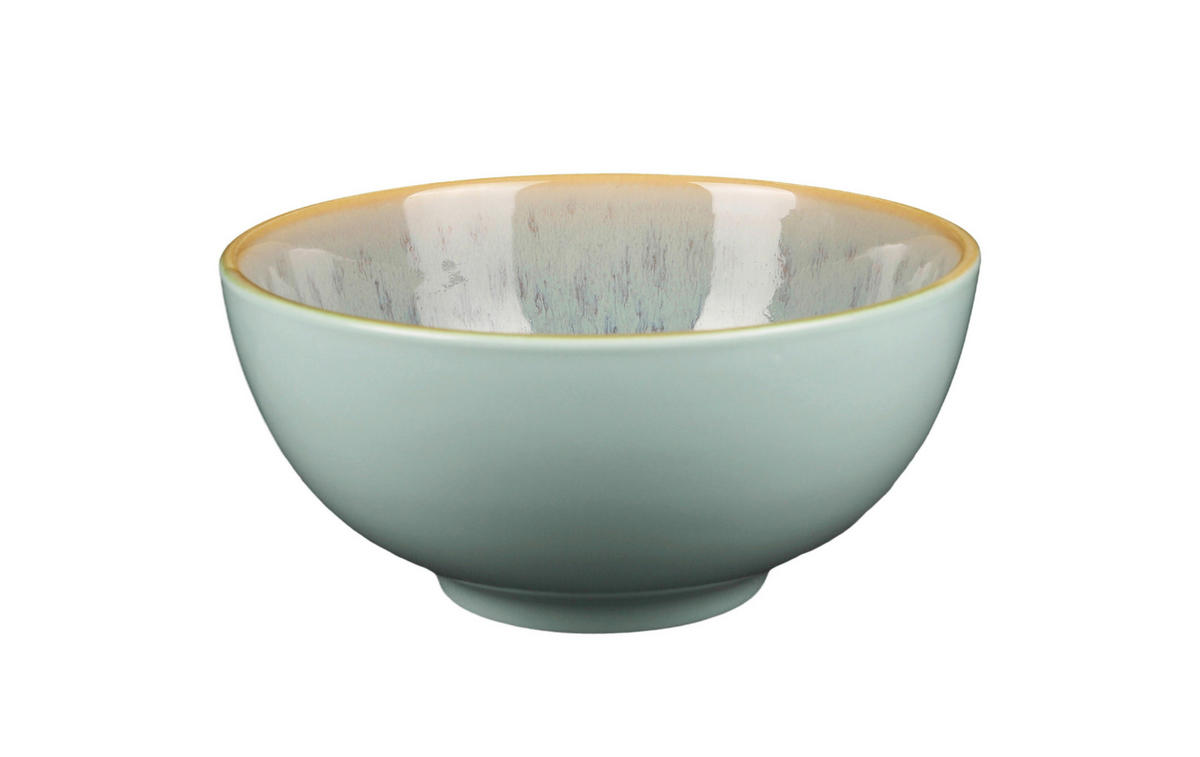 KOMBINOVANÝ SERVIS, 16-dielne, porcelán - modrá/jantárová, Basics, keramika - Echtwerk