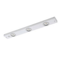 LICHTLEISTE 60/7/2,5 cm   - Weiß, KONVENTIONELL, Metall (60/7/2,5cm) - Eglo