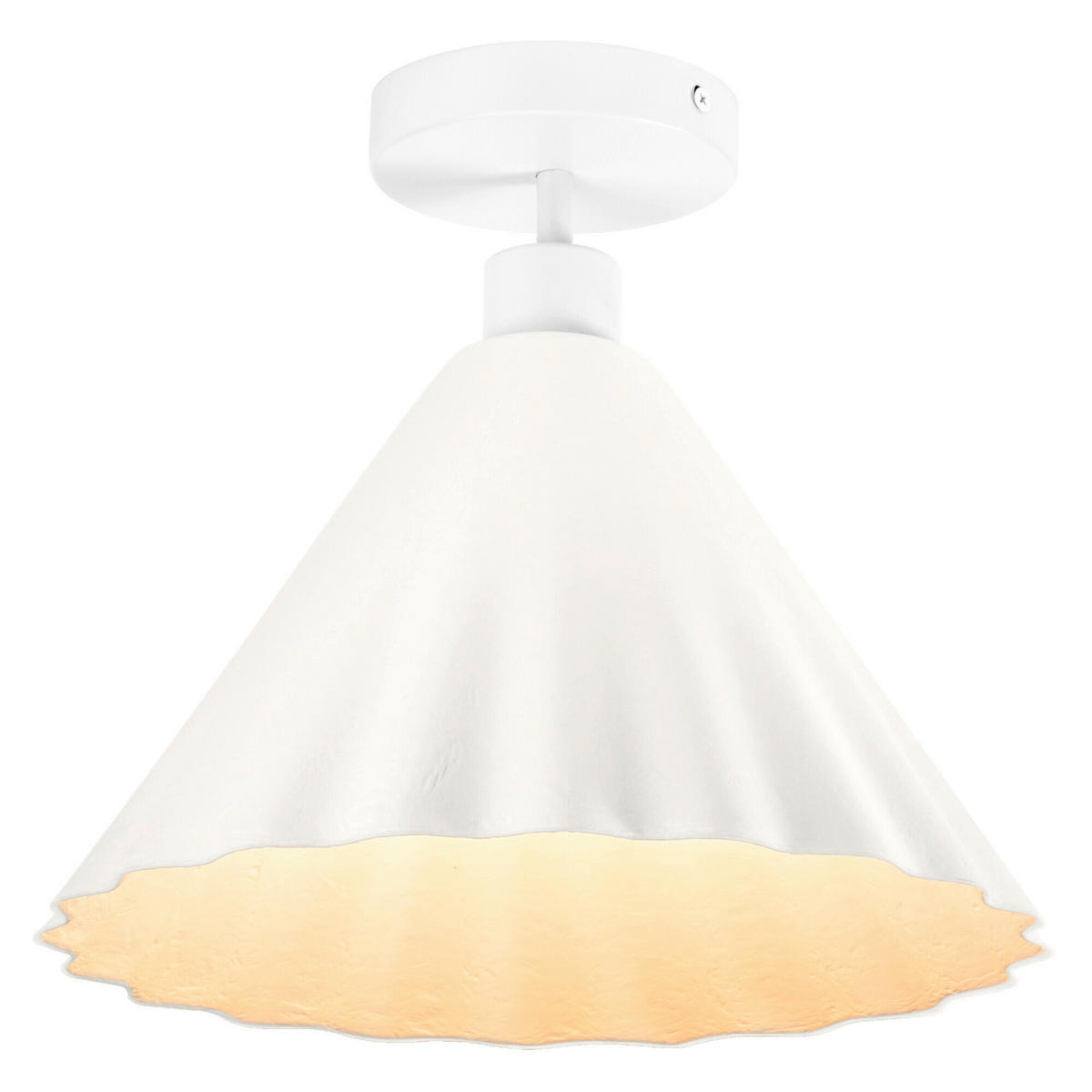 DECKENLEUCHTE  31/29 cm    - Basics, Papier/Metall (31/29cm) - Osram