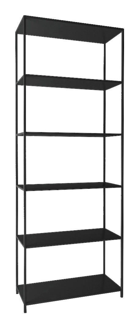 Regal Stahl Newcastle Trend B: 69,5 Cm Schwarz