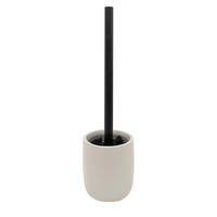 WC-BÜRSTENHALTER in   Kunststoff  - Greige, Basics, Kunststoff (10/38cm) - Spirella