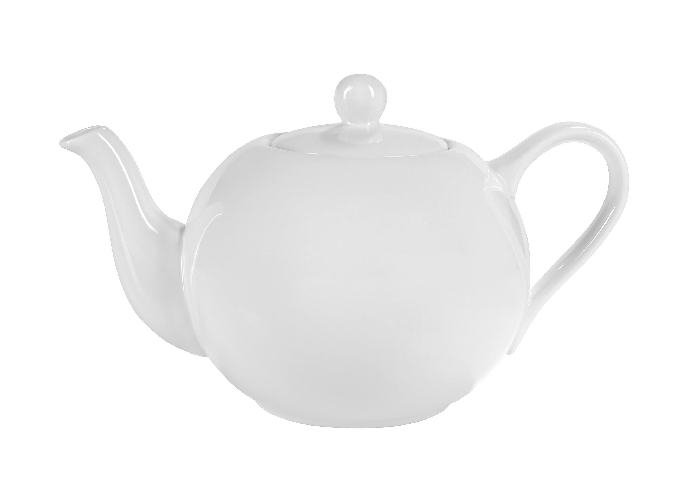 TEEKANNE 1 l  - Weiß, Basics, Keramik (1l) - Ritzenhoff Breker