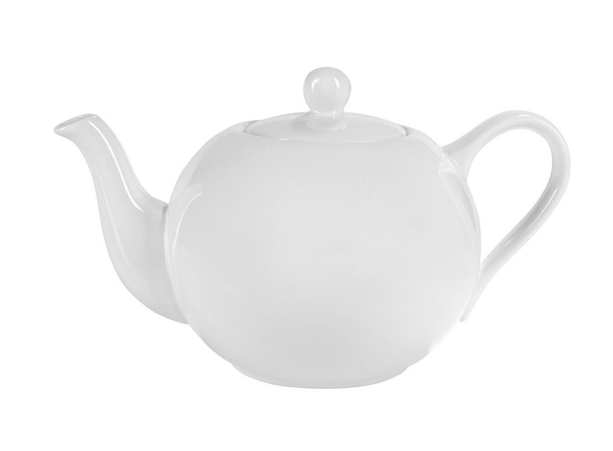 TEEKANNE 1 l  - Weiß, Basics, Keramik (1l) - Ritzenhoff Breker
